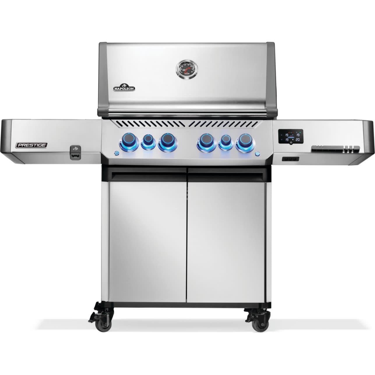 Napoleon Prestige 500 Connected Gas Grill with Infrared Side and Rear Burner