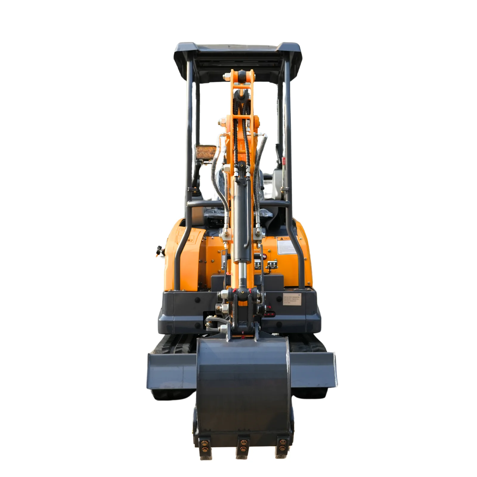 TYPHON TERROR XVII Pro Mini Excavator 14 kN Digging Force Dual Auxiliary Circuits EPA-Certified Kubota D902 Engine