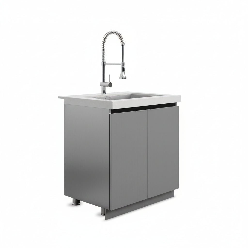 Whistler 31-Inch Sink Cabinet with Faucet and Cutting Board